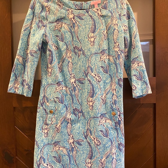 Lilly Pulitzer Dresses & Skirts - Lily Pulitzer Charlene Shift Nice Tail Medium
